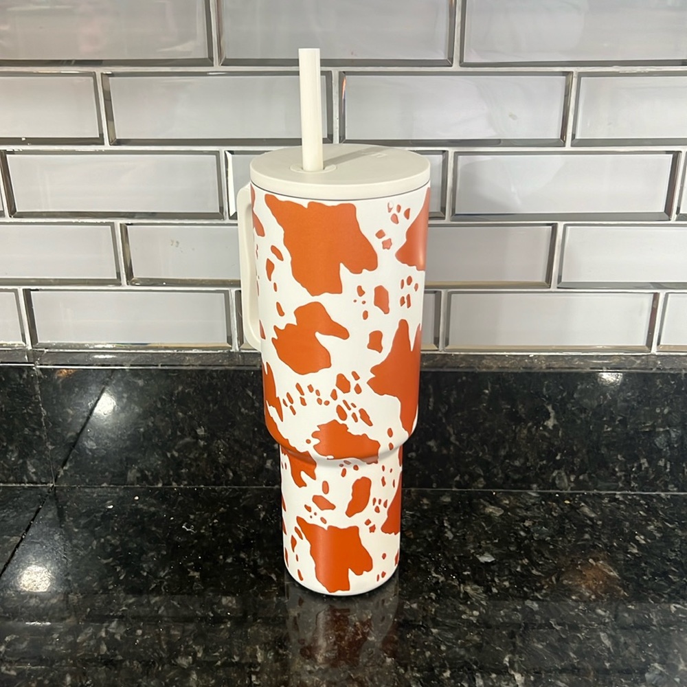 Cow print simple modern trek